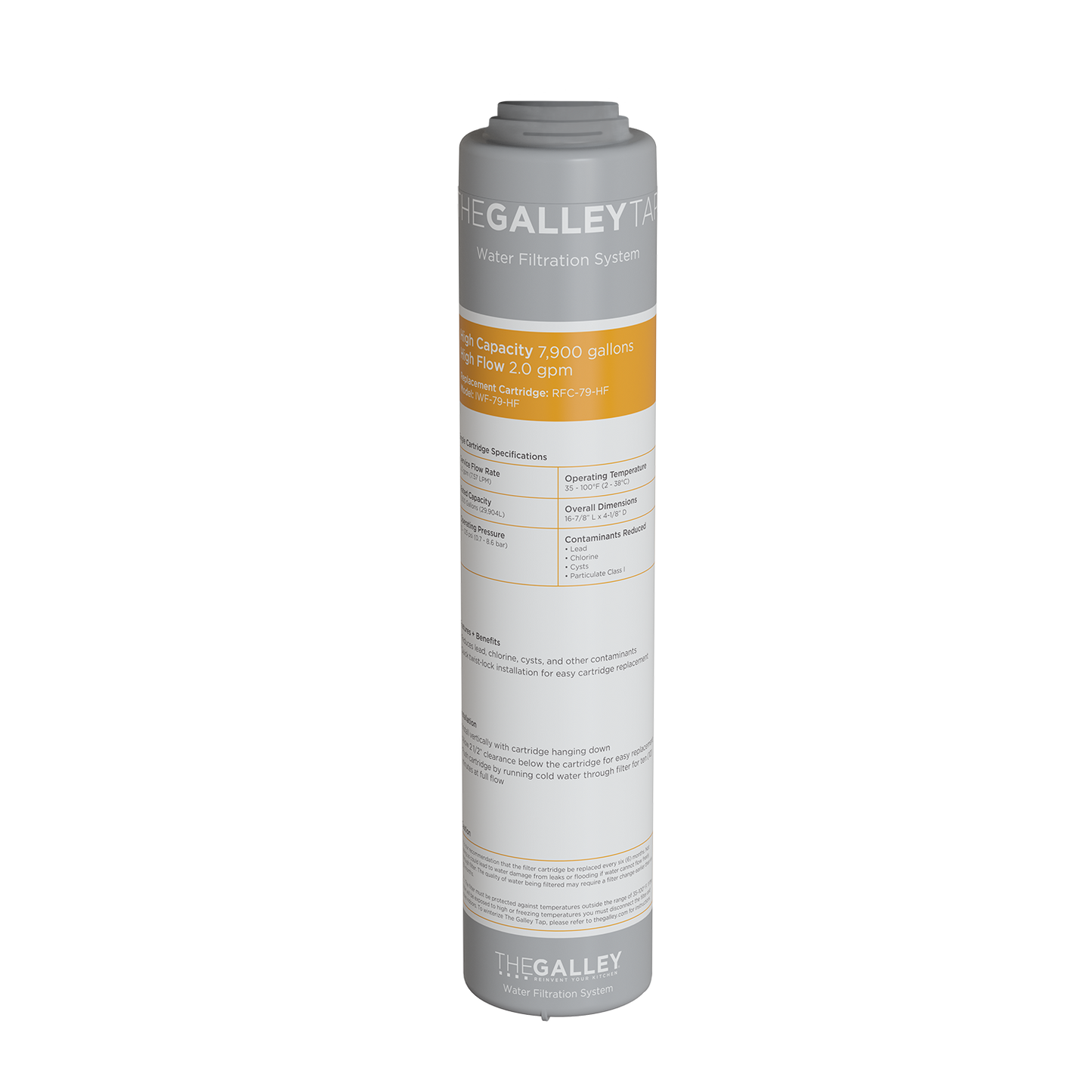 Water Filtration Replacement Cartridge