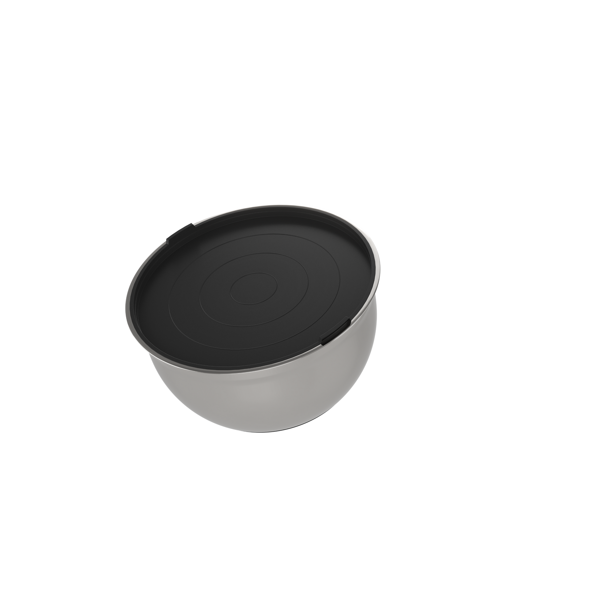 SRL .BOWL MとL Vesteel 7-Piece Steel Mixing Bowls Set with Lids, Nested