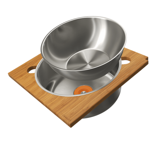 Lower Tier Corner Wash & Serve Set